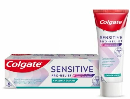 Набор из 3 штук Зубная паста Colgate Sensitive Pro Relief Защита эмали 75мл