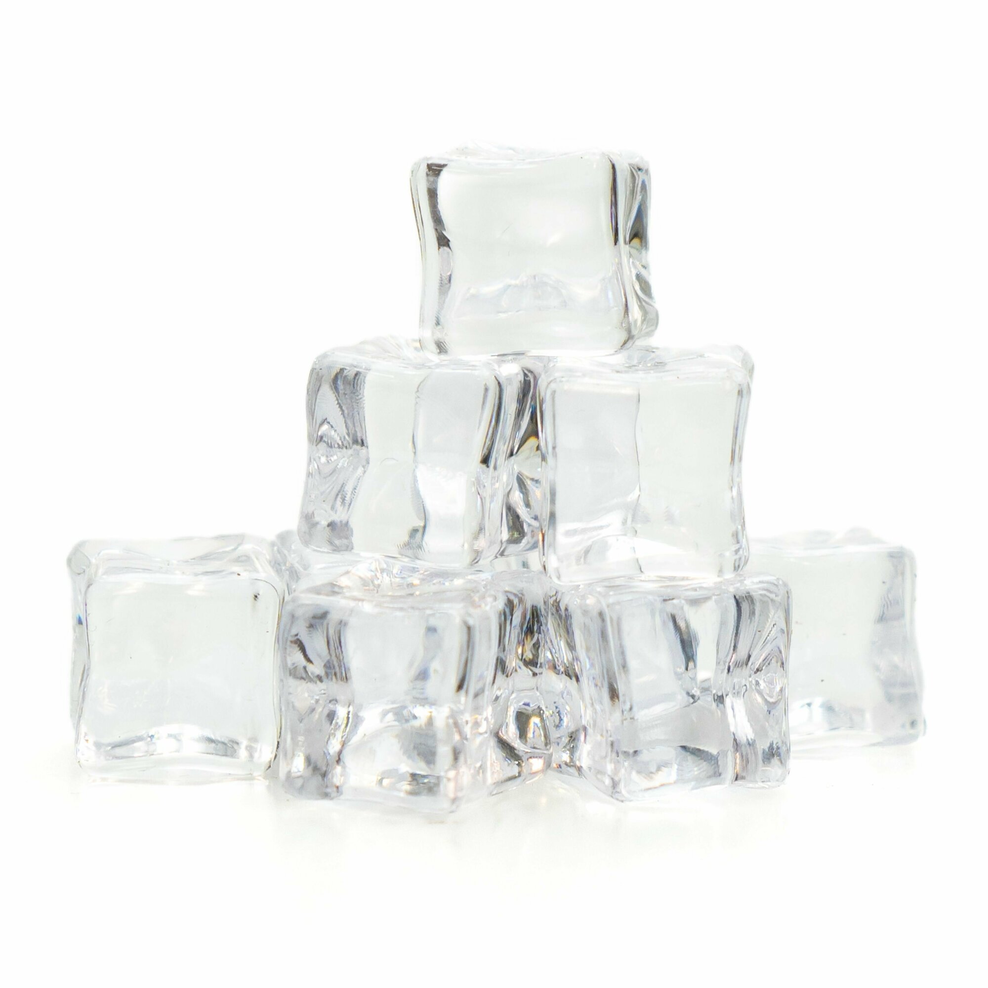 Лёд искусственный из пластика 10 кубиков