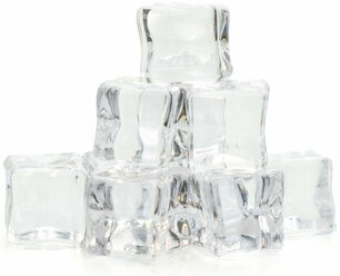 Лёд искусственный из пластика 10 кубиков