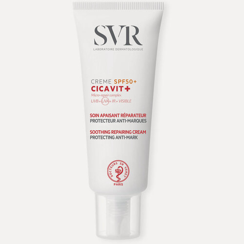 Изображение товара Крем SVR CICAVIT+, с SPF 50+, гипоаллергенный, для новорожденных, детей, взрослых