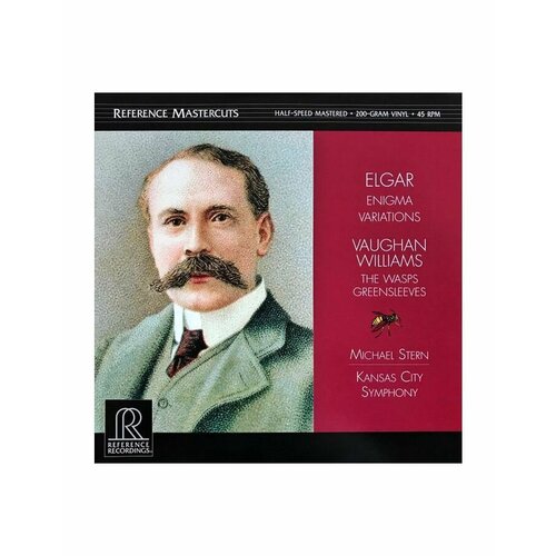 0030911250812, Виниловая пластинкаStern, Michael, Elgar: Enigma Variations/ Williams: The Wasps, Greensleeves (Analogue)