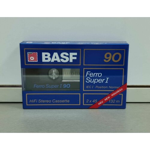 Аудиокассета BASF Ferro Super 1 коморы 1988г персоналии автомобили блок