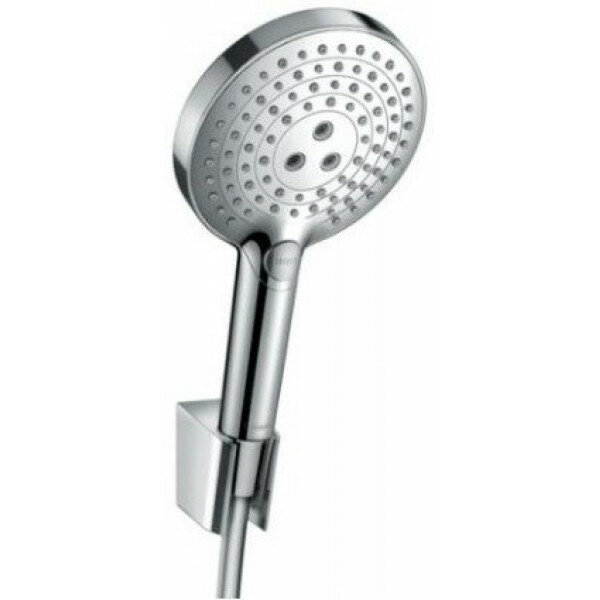 Душевой набор Hansgrohe Raindance Select S 120 3jet 26721000 с держателем и шлангом 160 см хром
