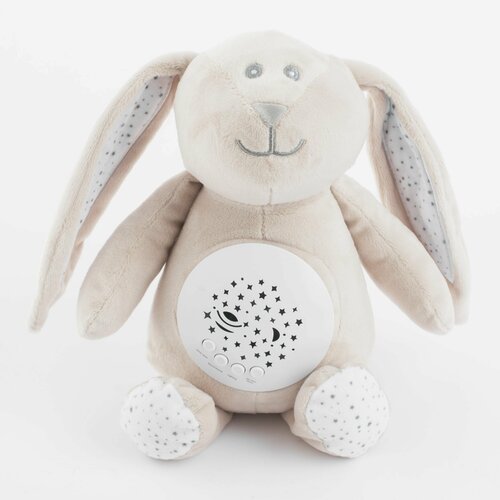 rabbit мягкая игрушка кролик егорка тёмный 28 см Игрушка, 26 см, мягкая, с проектором, Кролик, Rabbit