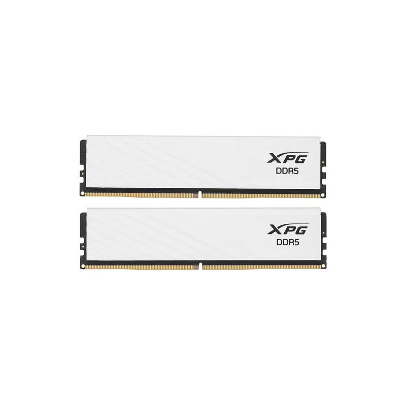 Модуль памяти A-Data DDR5 DIMM 6400MHz PC-51200 CL32 - 32Gb (2x16Gb) AX5U6400C3216G-DTLABWH