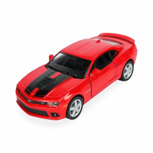 Модель машины Kinsmart Chevrolet Camaro 2014, инерционная, металл (KT5383FD) машинка металлическая инерционная 2014 chevrolet camaro kt5383df 1 38 kinsmart