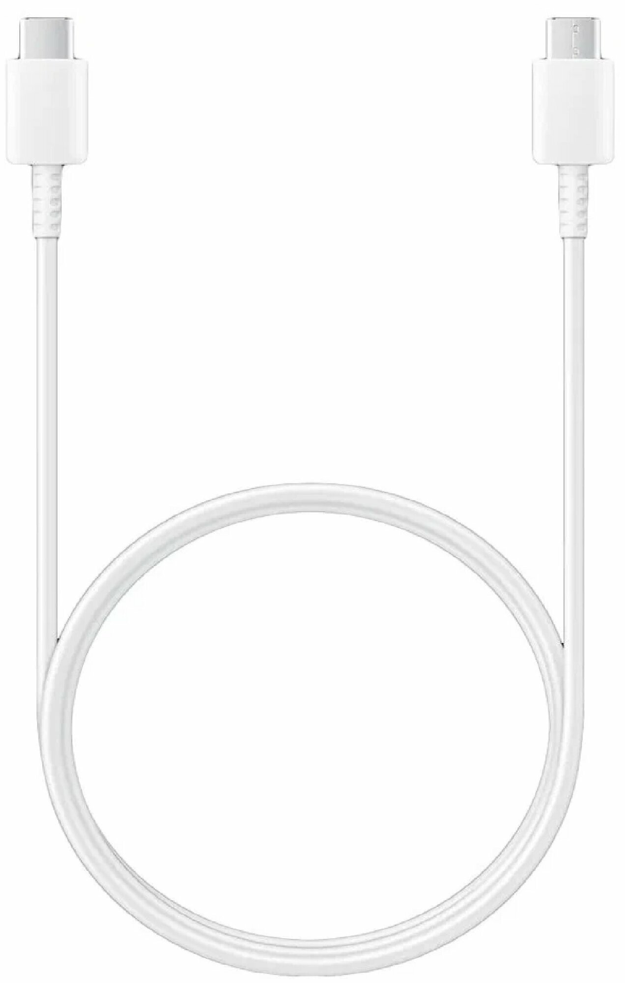 Кабель Samsung EP-DX310 USB-C to USB-C, 3A - 1.8 метра, белый