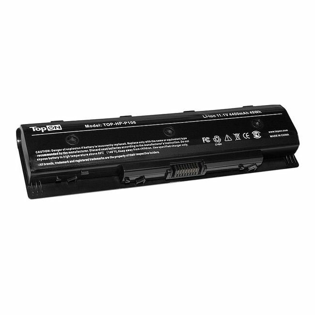 Аккумулятор TopON TOP-HP-P106 для HP P106 , HP Envy 14, 15, 17 Series, HP Pavilion 14, 15, 17 Series - 11.1V 4400mAh - фото №15