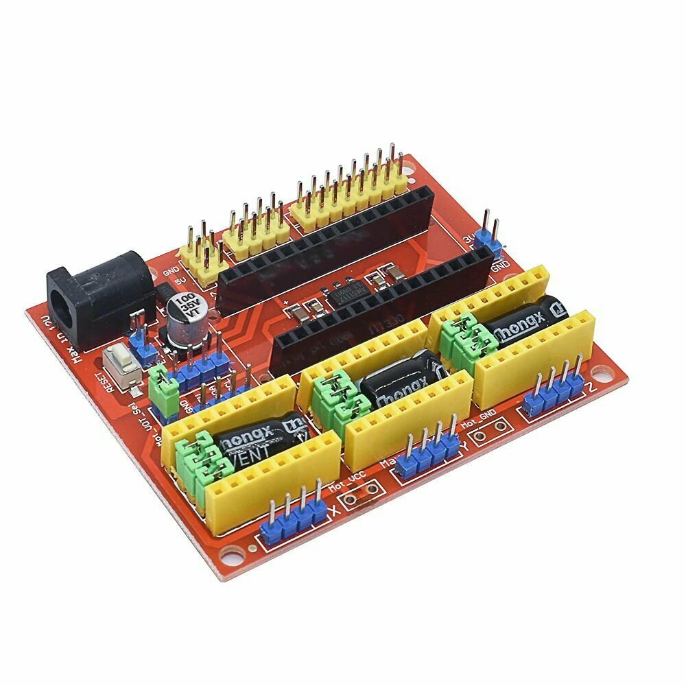 CNC V4 Shield для Arduino Nano Модуль расширения для ЧПУ
