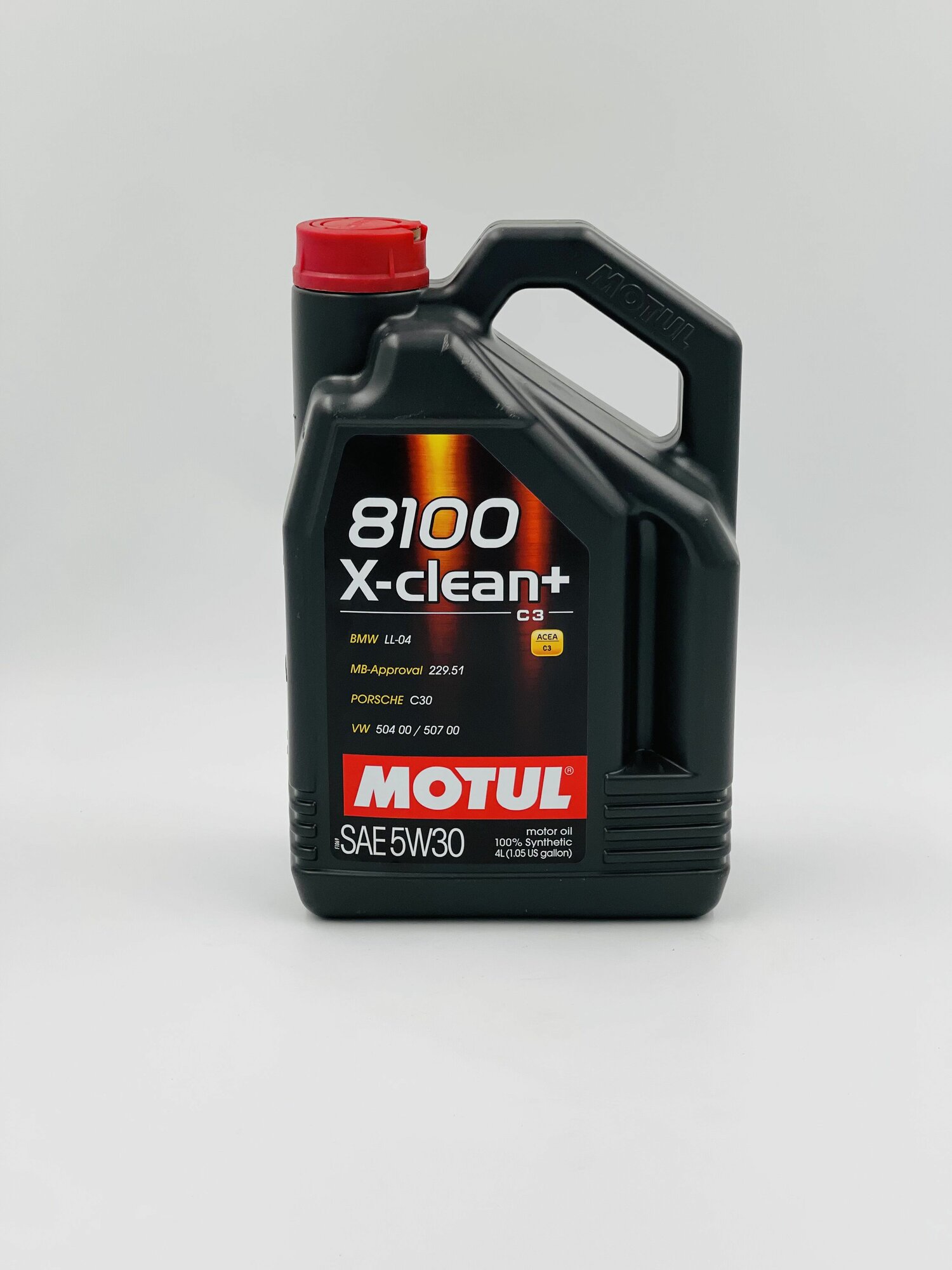 Масло моторное Motul 8100 x-clean+ C3 5w-30, синтетическое 4л