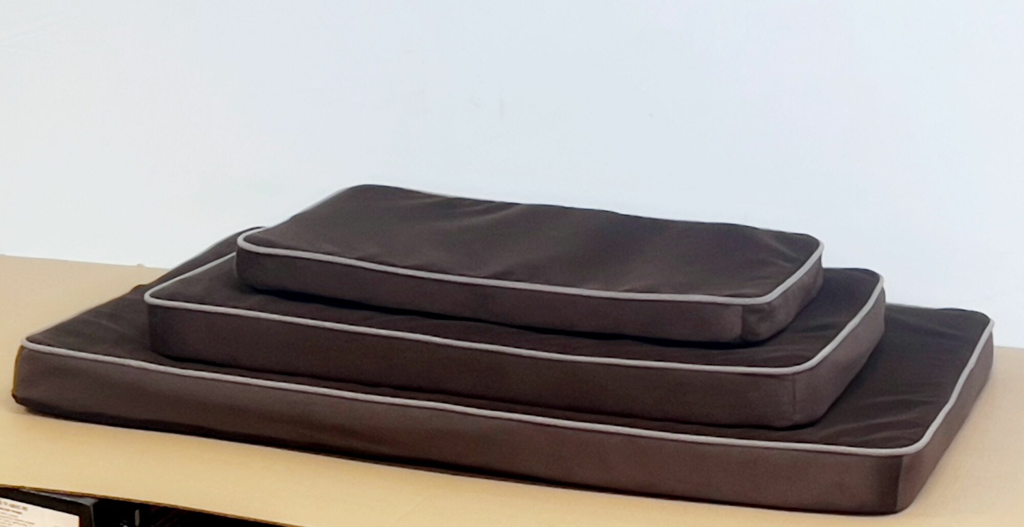 Картинки Лежак плоский, пена с эффектом памяти+поролон ЛЭП-01к, 60х40х4см