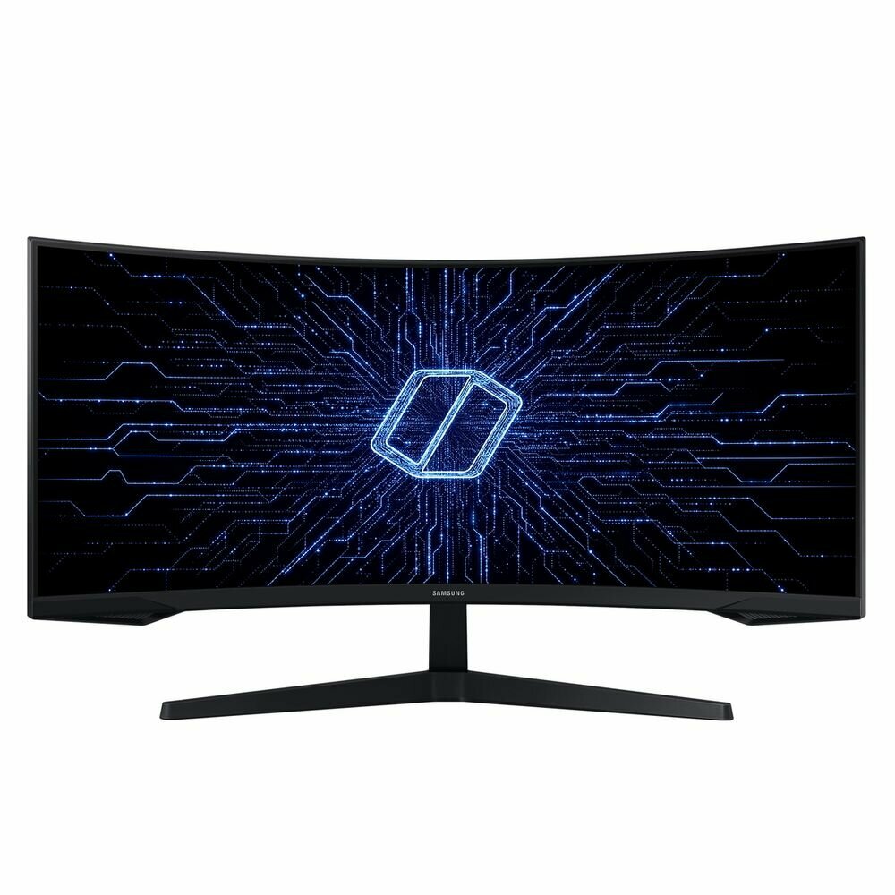 Монитор 34" SAMSUNG C34G55TWWI Odyssey G5 Black (VA, 3440x1440, HDMI+DP, 4 ms, 178°/178°, 250 cd/m.
