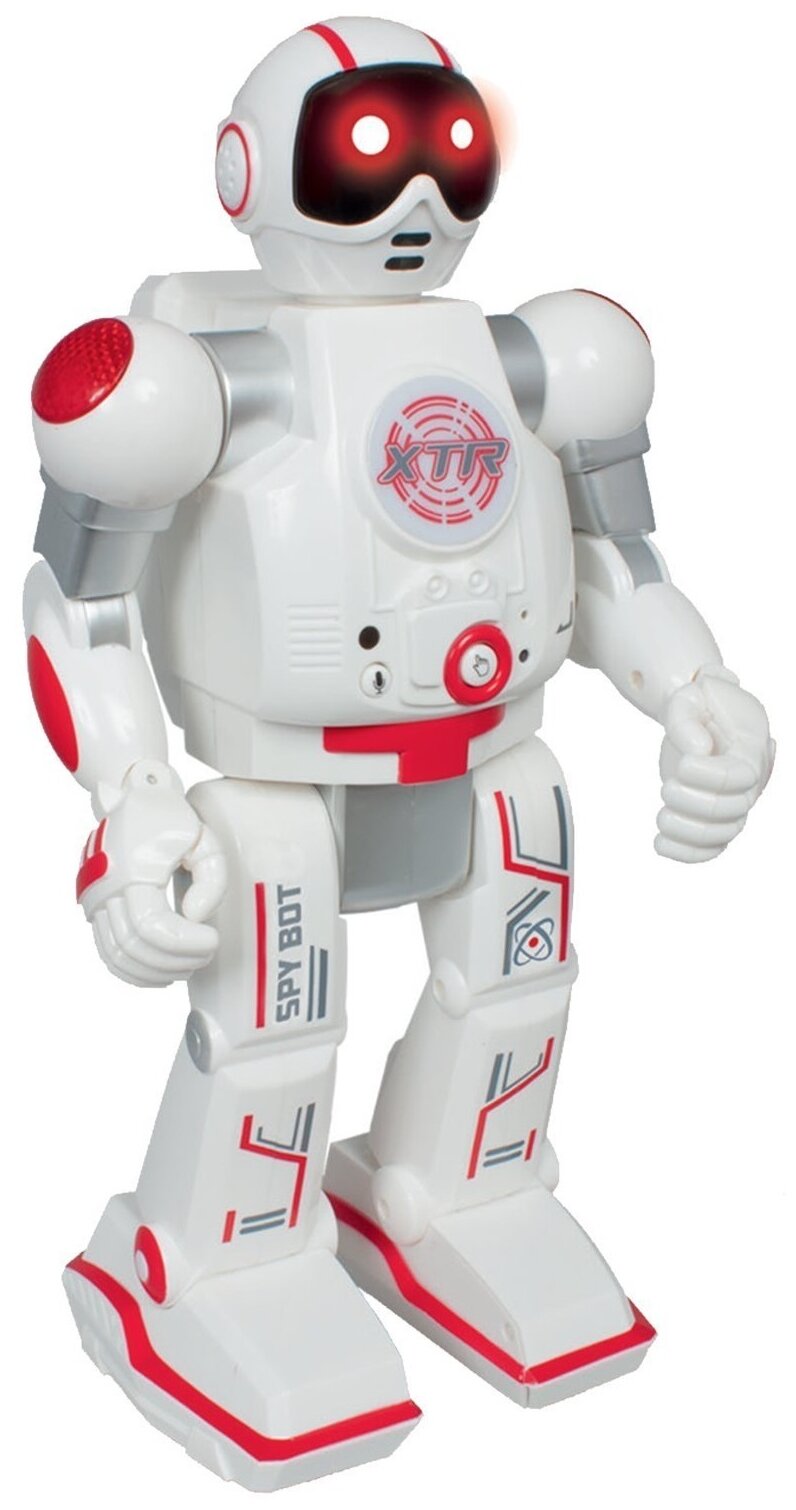 Робот Xtrem Bots Шпион XT30038, белый/красный — фото 1