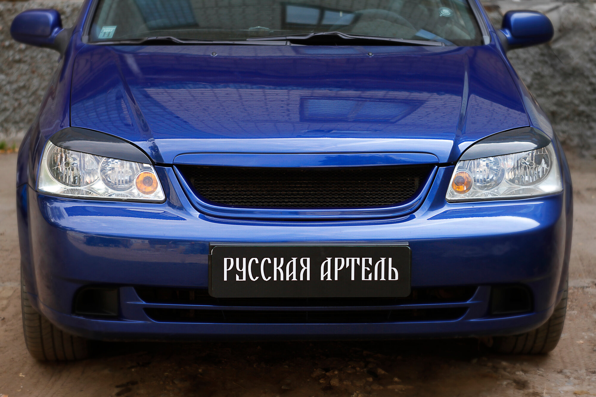 Реснички на фары для Шевроле Лачетти седан/универсал 2004-2013 год выпуска (Chevrolet Lacetti седан/универсал) Русская Артель RECL-005700
