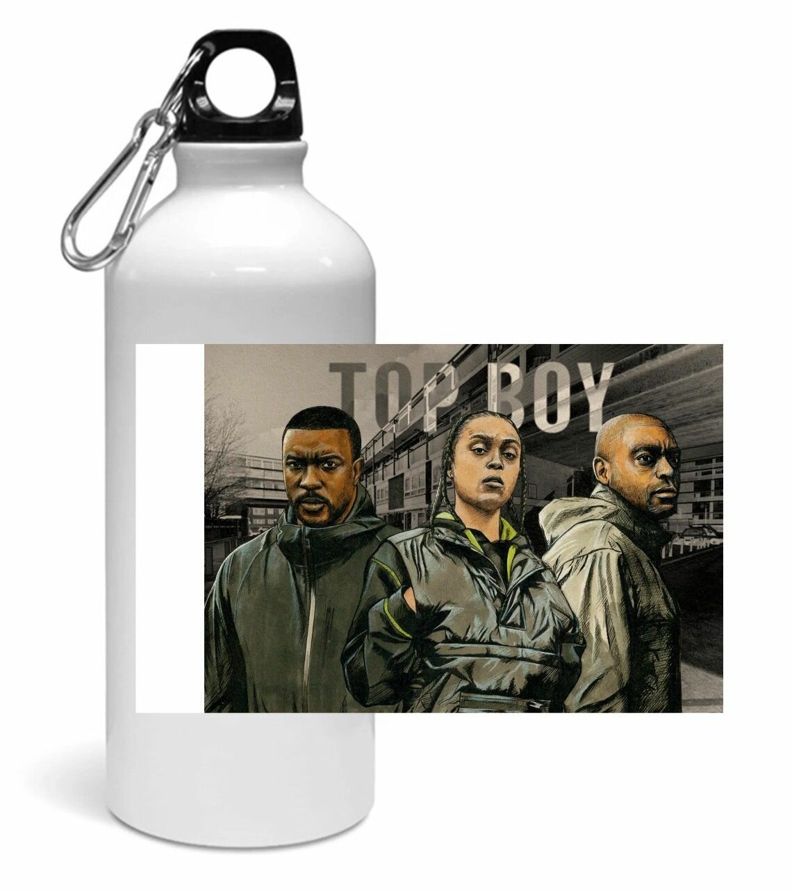 Спортивная бутылка Mewni-Shop "Главарь, Top Boy" - 0005