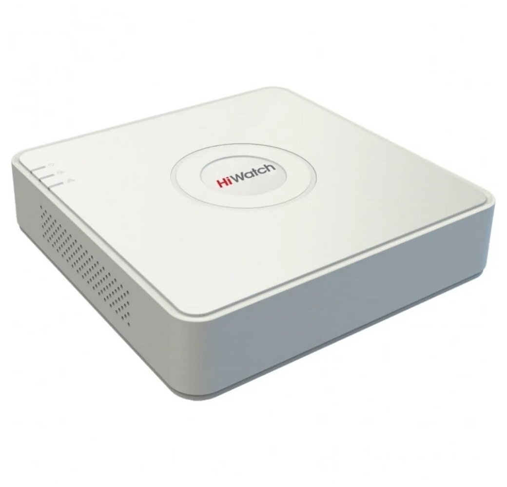 HiWatch DS-N204P(C) 4-х канальный IP-регистратор c 4-мя PoE интерфейсами