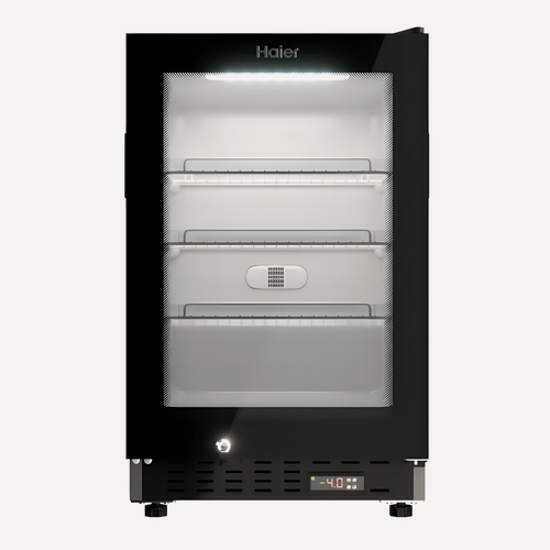 Изображение товара Холодильный шкаф для икры и пресервов HAIER VCH100, 91 л, 500х540х810 мм, черный