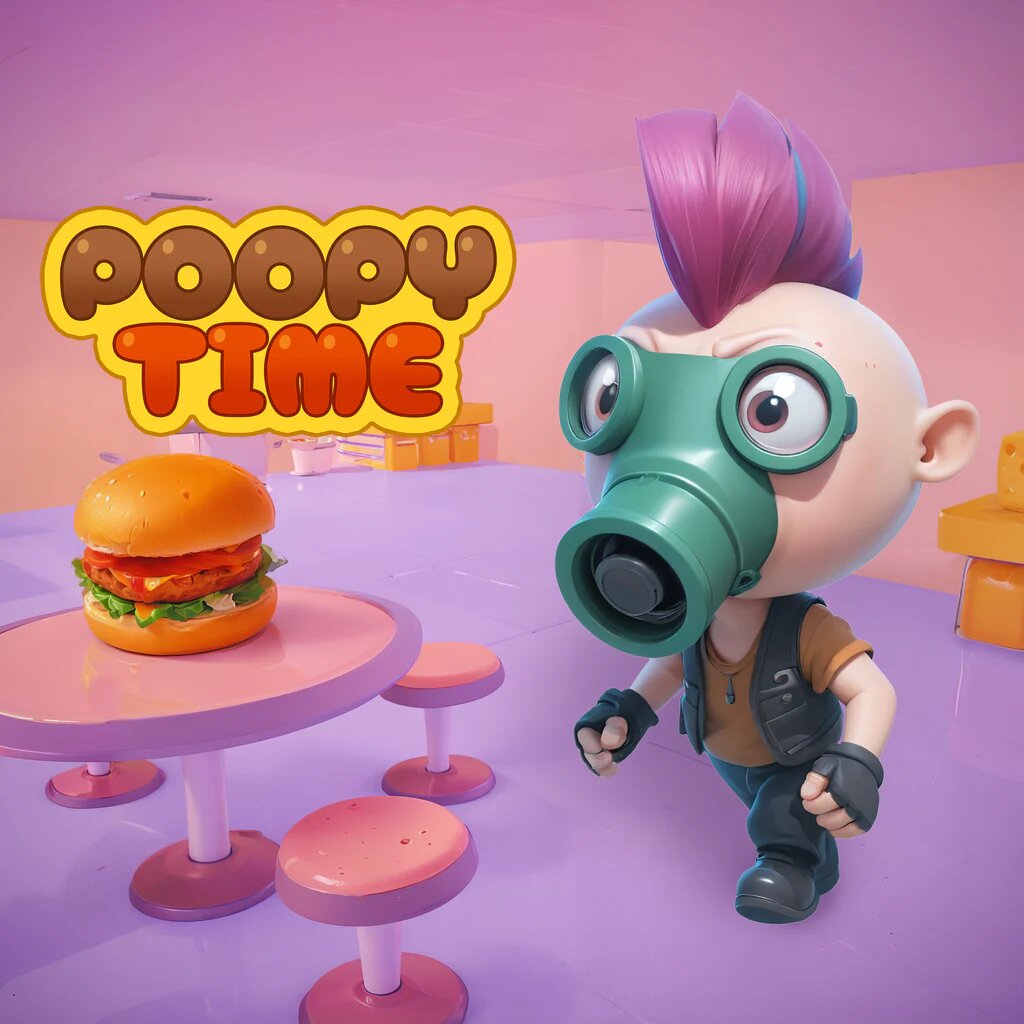 Игра Poopy Time, для PlayStation 4, на английском языке, Украина