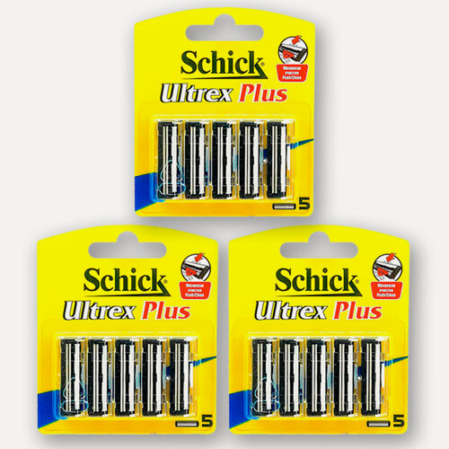 Изображение товара Schick Ultrex Plus сменные кассеты 15 шт.