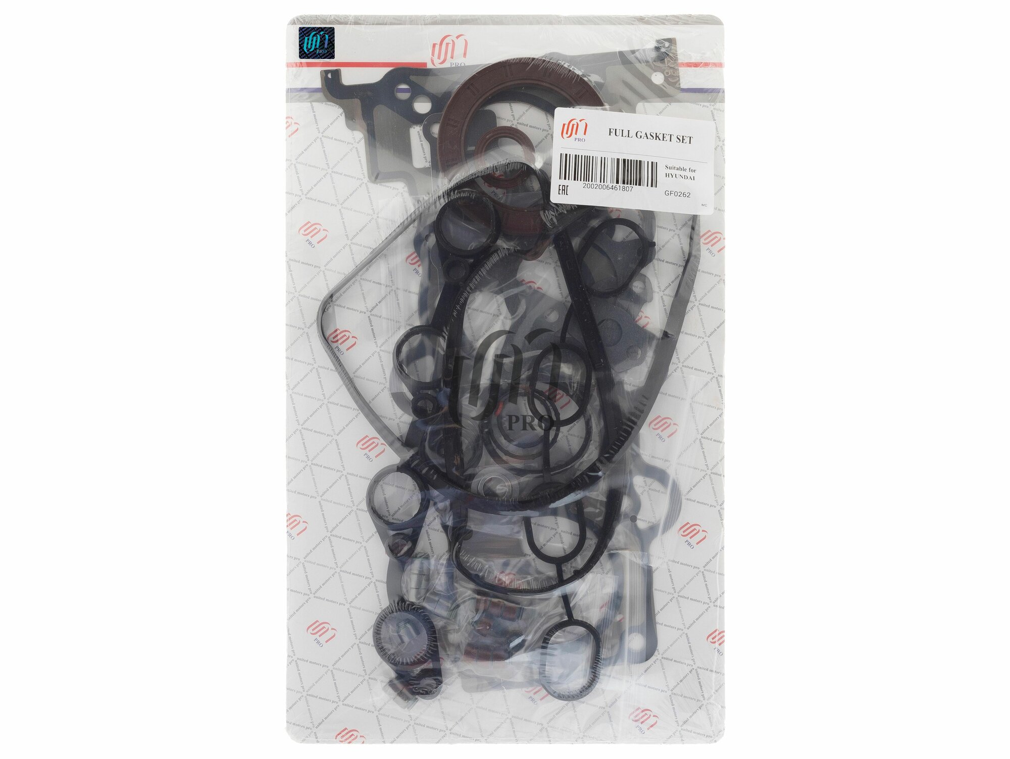 Полный набор прокладок Hyudai/Kia G4FA/G4FC (20910-2BG01, 20910-2BG02) UMpro