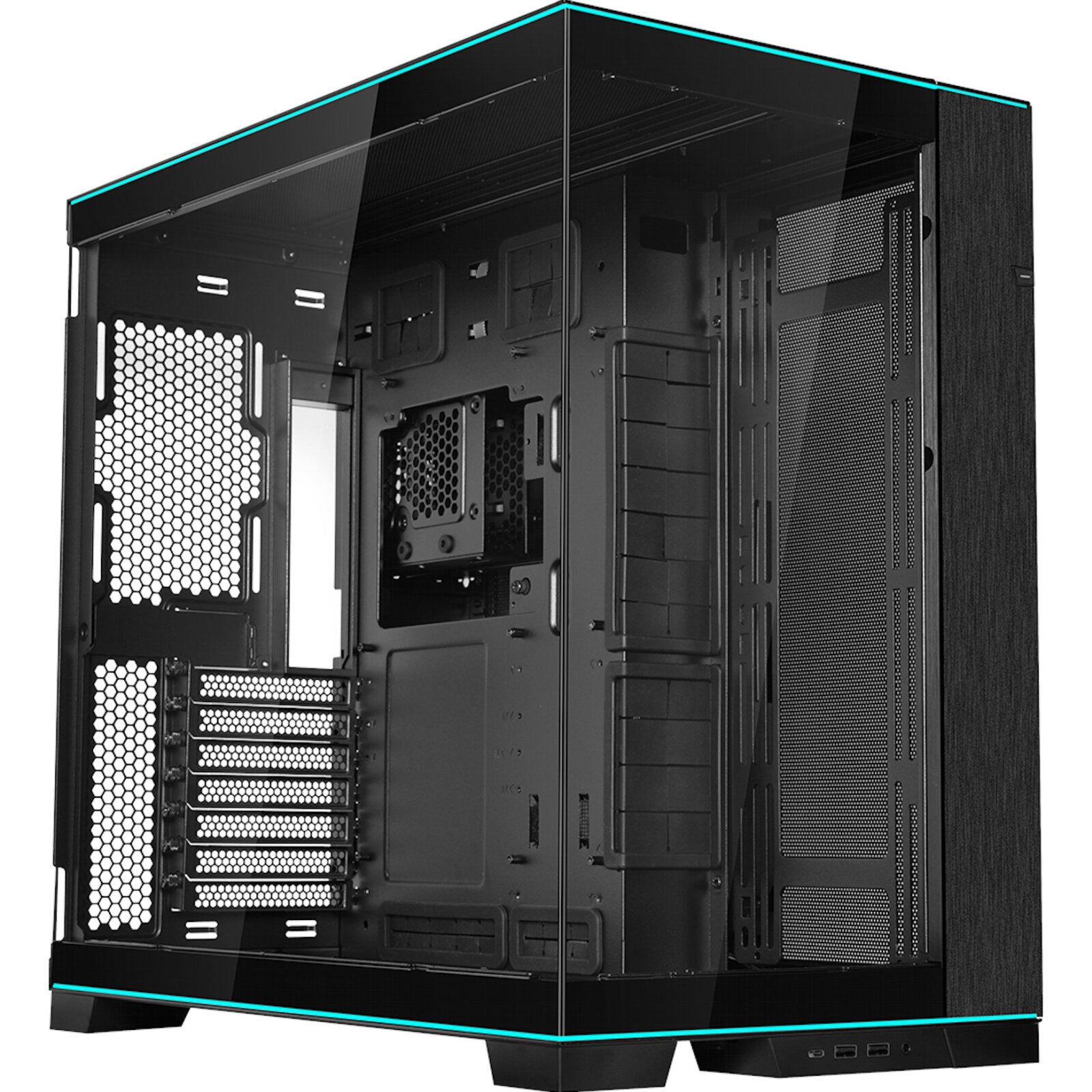Корпус для компьютера Lian Li O11 Dynamic EVO G99. O11DERGBX.00 Black (E-ATX, без БП, 2хUSB 3.0, 1хUSB Type-C, с окном)