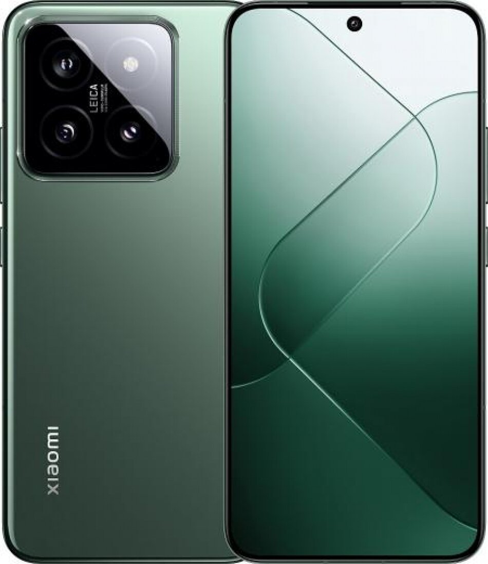 Смартфон Xiaomi 14, 12/256Gb Global, Dual nano SIM, Jade Green