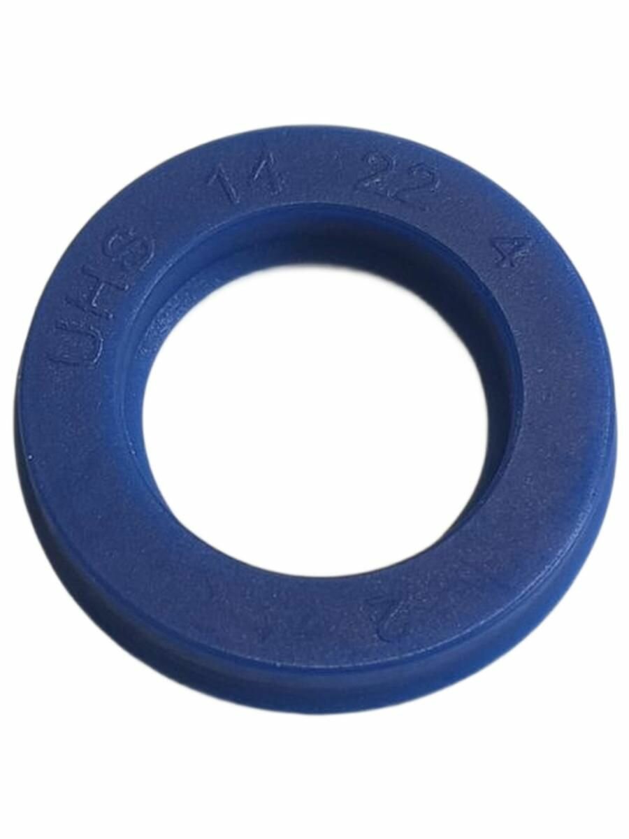 Манжета гидравлическая TJKS PU, полиуретан, 14x22x4 мм, синяя, 2 шт