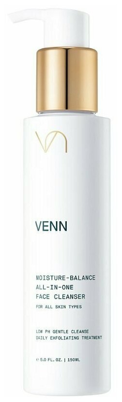 VENN Moisture-Balance All-In-One Face Cleanser Увлажняющая очищающая эмульсия 150 мл