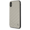 Накладка Mercedes Pattern ll Hard Leather для iPhone X / XS - Grey - изображение