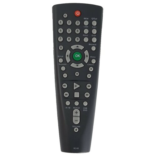 Пульт Huayu RC-118 для DVD плееров BBK пульт huayu rc lem101 для телевизора bbk