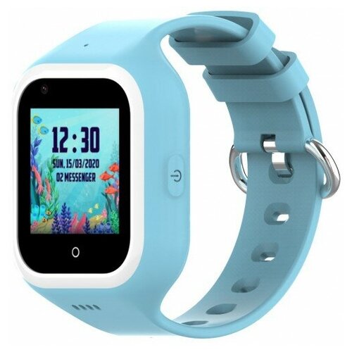 Детские 4G LTE смарт-часы с камерой и GPS-трекером WONLEX KT21 BLUE 499000₽