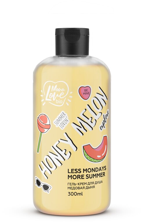 Гель-крем для душка Monolove Bio Honey melon, 300 мл