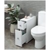 Шкаф для ванной комнаты, REGENT style, ПШМилана 2 ящика, белый, 60*47*20 - изображение