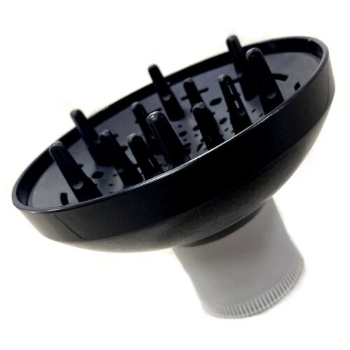 Диффузор для укладки волос дополнительная насадка для фена термостойкий пластик арт9748 цвет черный 79000₽