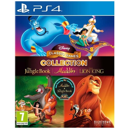 Disney Classic Games: The Jungle Book, Aladdin and The Lion King (Книга джунглей, Аладдин и Король Лев) (PS4) английский язык disney the lion king level 4