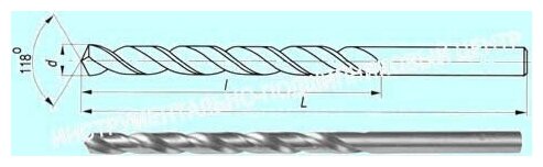 Сверло d 3,0 ц/х ГОСТ 10902-77