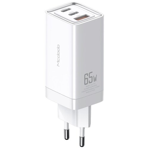 фото Сетевое зарядное устройство mcdodo 65w gan mini fast charger (ch-7920) белое