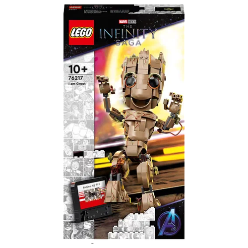 LEGO Super Heroes 76217 Я есть Грут I Am Groot конструктор lego super heroes 76217 я грут