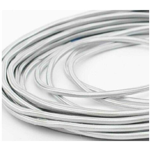 Провод круглый Interior Wire 2х0.75 (Белый шелк) арт.00313820 50м