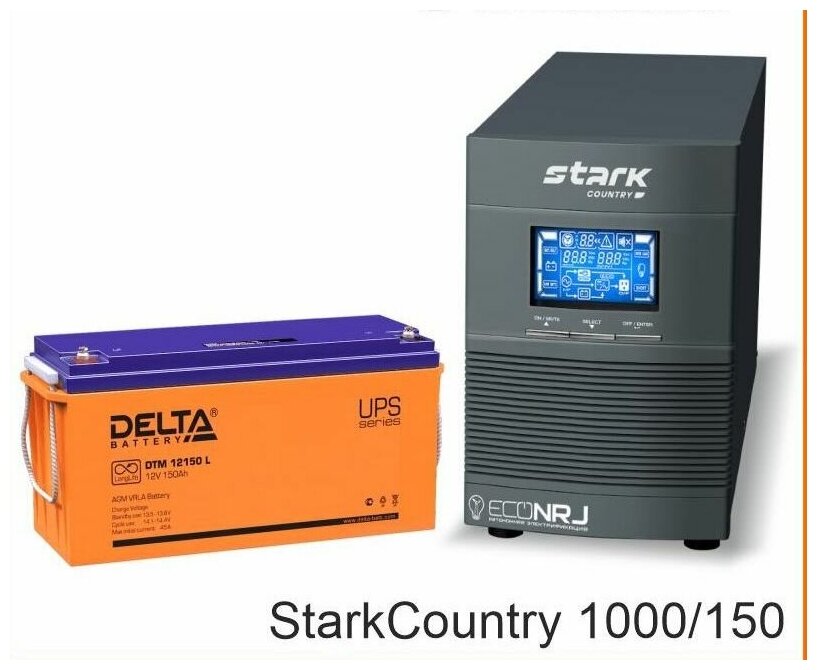Stark Country 1000 Online, 16А + Delta DTM 12150 L