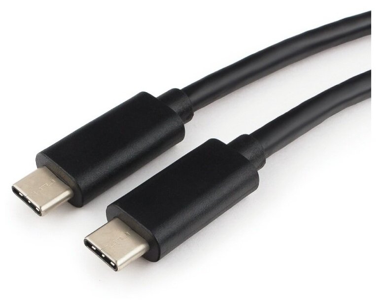 Кабель черный Type-C -to Type-С шнур тайпси для Android Macbook iPad провод для зарядки