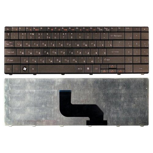 Клавиатура для ноутбука Packard Bell EasyNote DT85 LJ61 LJ63 LJ75 TJ61 TJ65 TJ67 TJ71 TJ75 черная 970₽