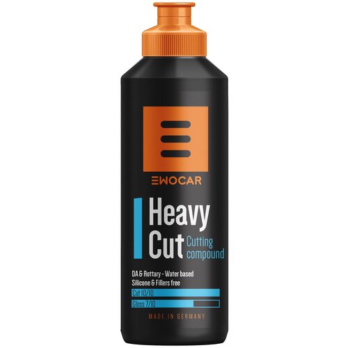 Абразивная (режущая) полировальная паста Ewocar Heavy Cut 250 мл.
