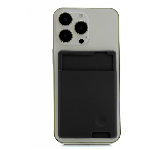 фото Чехол картхолдер на телефон для банковских кредитных карт и карточки пропуска в подарок синий,cardholder на телефон, держатель для карт и визиток derbi