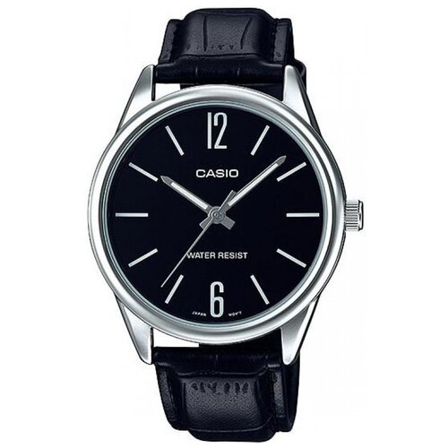 Наручные часы CASIO Collection Men MTP-V005L-1B, черный, серебряный