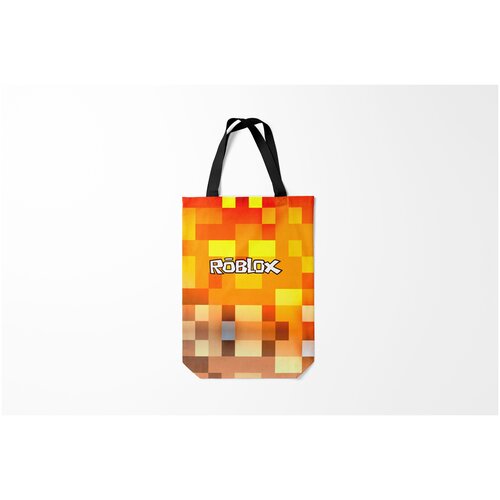 фото Сумка-шоппер / 31х42 см / геймерам / roblox burnettie