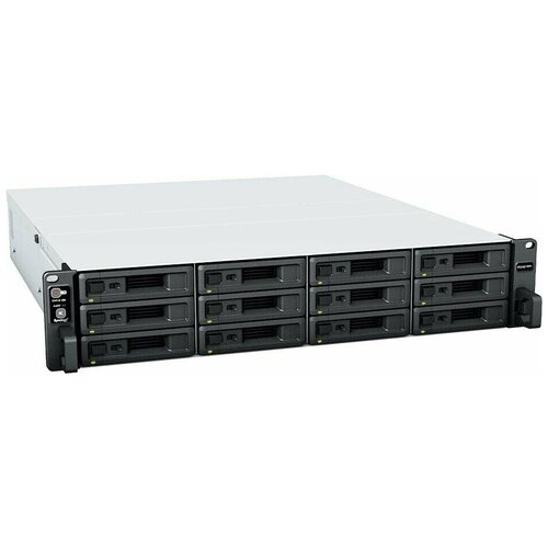 Сетевое хранилище (NAS) Synology RackStation RS2421RP+ сетевое хранилище rackstation synology rs2421 2u 12x3 5 2 5 hdd 4 core 2 2 ghz 4 gb ddr4 ecc udimm 4xgbe lan