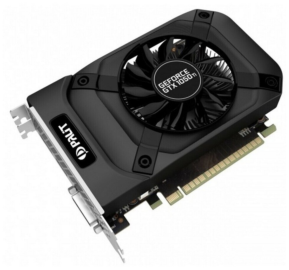 Видеокарта Palit GeForce GTX 1050 Ti StormX 4GB (NE5105T018G1-1070F) Retail