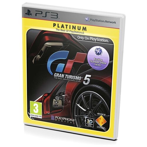 игра gran turismo 6 полностью на русском языке ps3 Игра Gran Turismo 5 Platinum для PlayStation 3