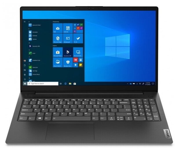 Ноутбук Lenovo V15-ALC Ryzen 3 5300U 4Gb SSD256Gb AMD Radeon 15 6 TN FHD 1920x1080 Free DOS black WiFi BT Cam